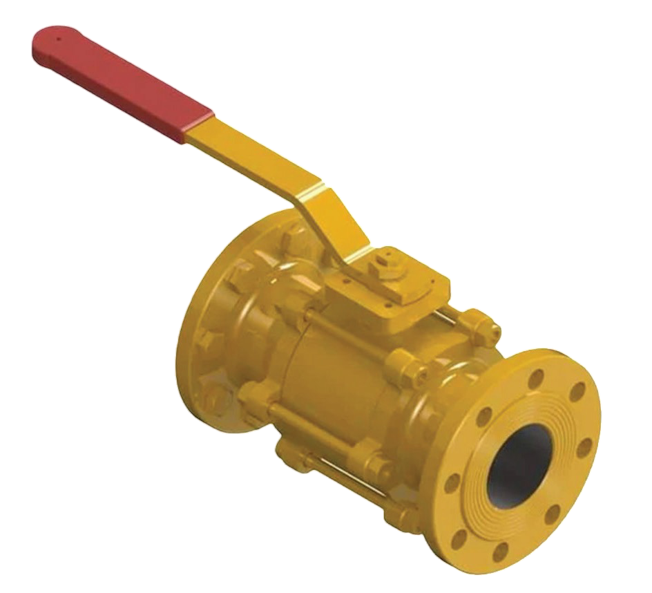 PN 16-25 DN 80 3 PARÇALI DOĞAL GAZ VANA